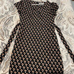 Mushroom Courduroy Dress M